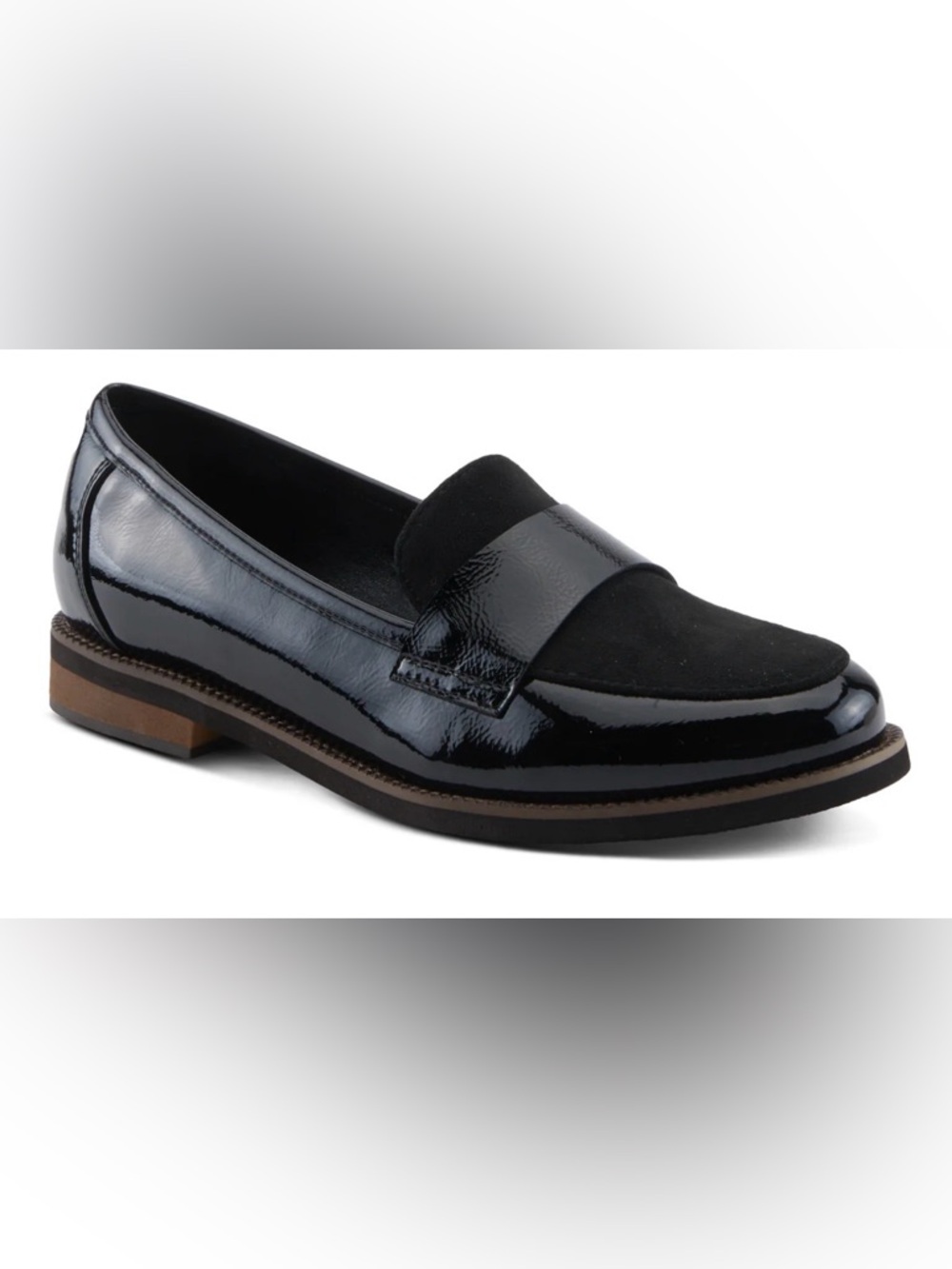 NEW! Patrizia NOLDIN Loafer Shoe, BLACK, 37 (6.5/7)